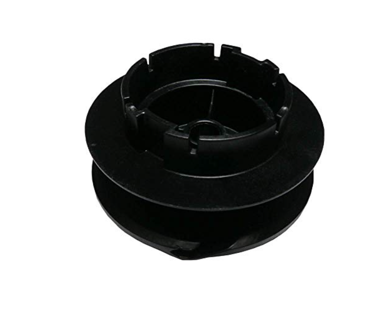 Black trimmer arbour on a white background