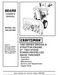 944.527393 Manual for Craftsman 27" Two-Stage Snow Thrower